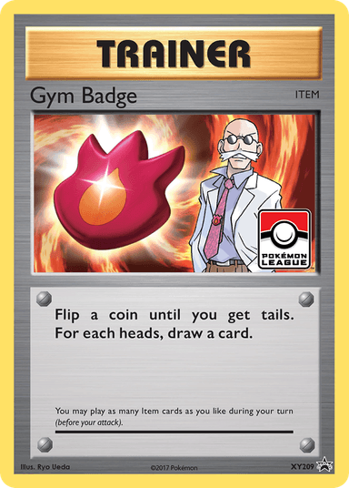 Gym Badge, XY Black Star Promos XY209