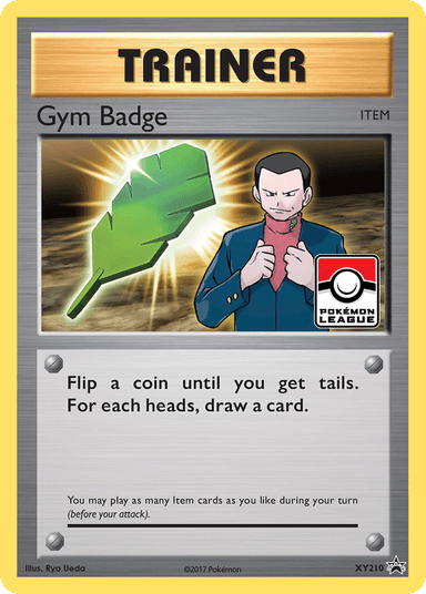 Gym Badge, XY Black Star Promos XY210