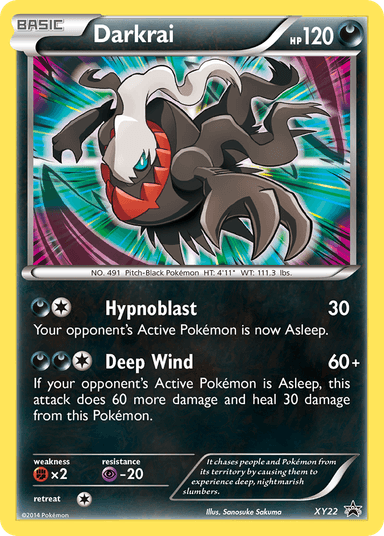 Darkrai, XY Black Star Promos XY22