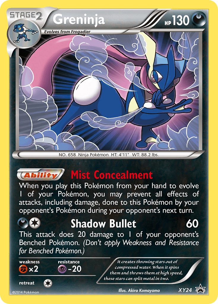 Greninja, XY Black Star Promos XY24