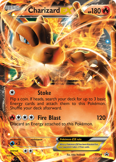 Charizard-EX, XY Black Star Promos XY29