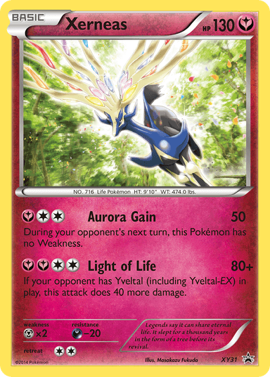 Xerneas, XY Black Star Promos XY31