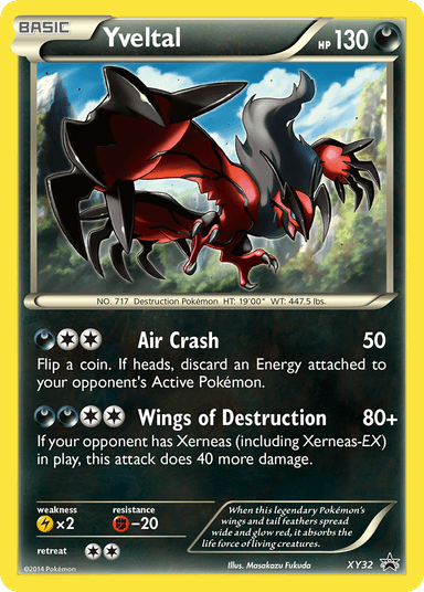 Yveltal, XY Black Star Promos XY32