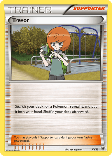 Trevor, XY Black Star Promos XY33