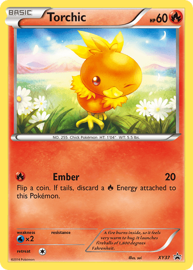 Torchic, XY Black Star Promos XY37