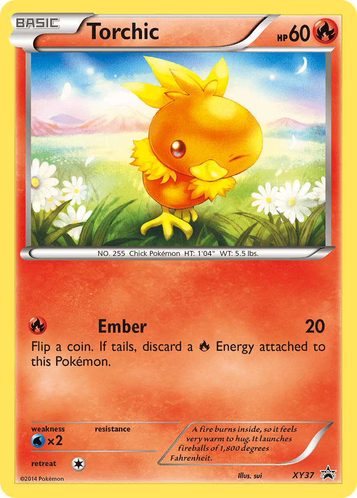 Torchic, XY Black Star Promos XY37