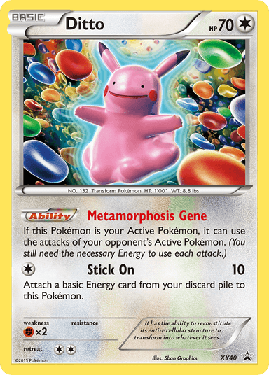 Ditto, XY Black Star Promos XY40