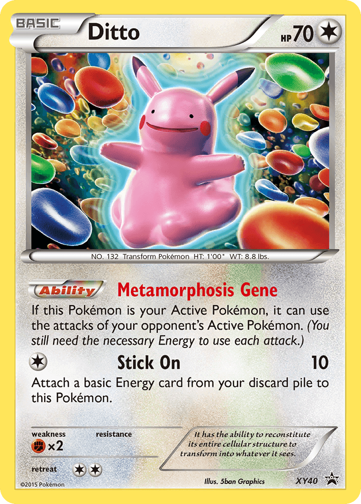Ditto, XY Black Star Promos XY40