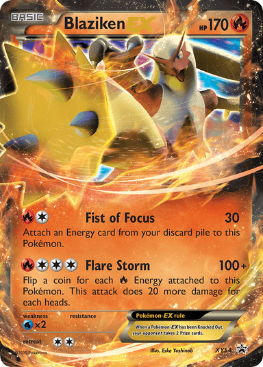Blaziken-EX, XY Black Star Promos XY54