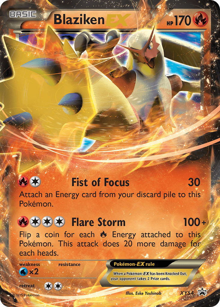 Blaziken-EX, XY Black Star Promos XY54