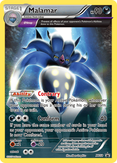 Malamar, XY Black Star Promos XY58