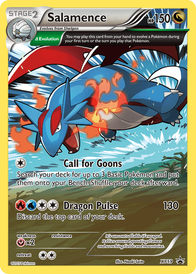 Salamence, XY Black Star Promos XY59