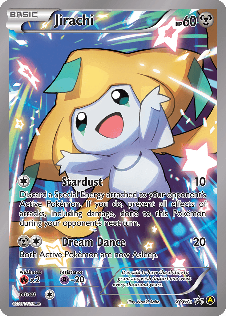 Jirachi, XY Black Star Promos XY67a