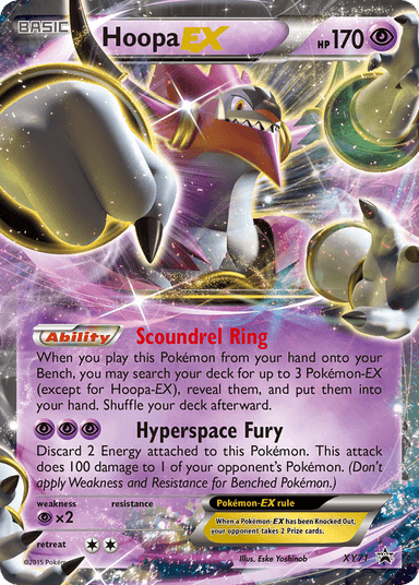 Hoopa-EX, XY Black Star Promos XY71