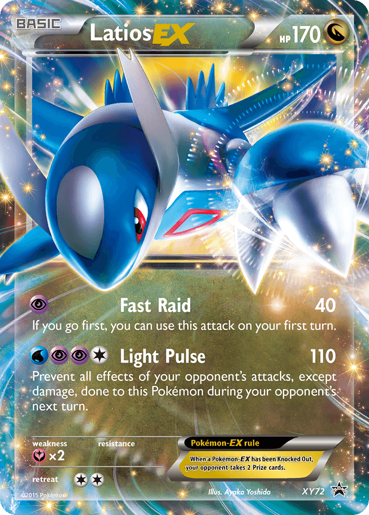 Latios-EX, XY Black Star Promos XY72