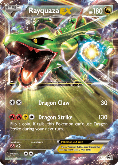 Rayquaza-EX, XY Black Star Promos XY73