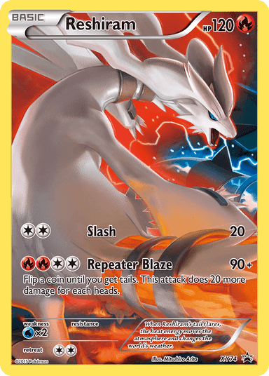 Reshiram, XY Black Star Promos XY74