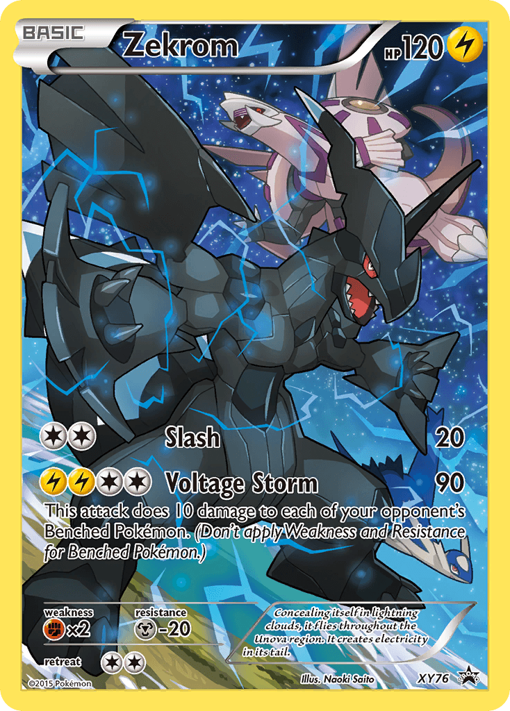 Zekrom, XY Black Star Promos XY76