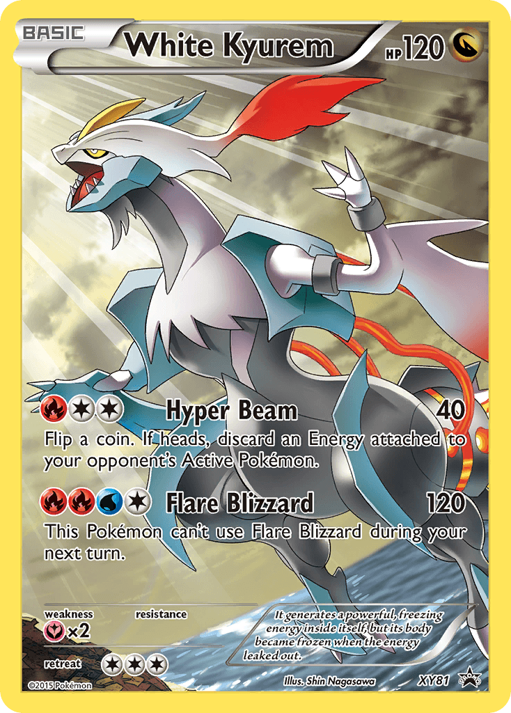 White Kyurem, XY Black Star Promos XY81