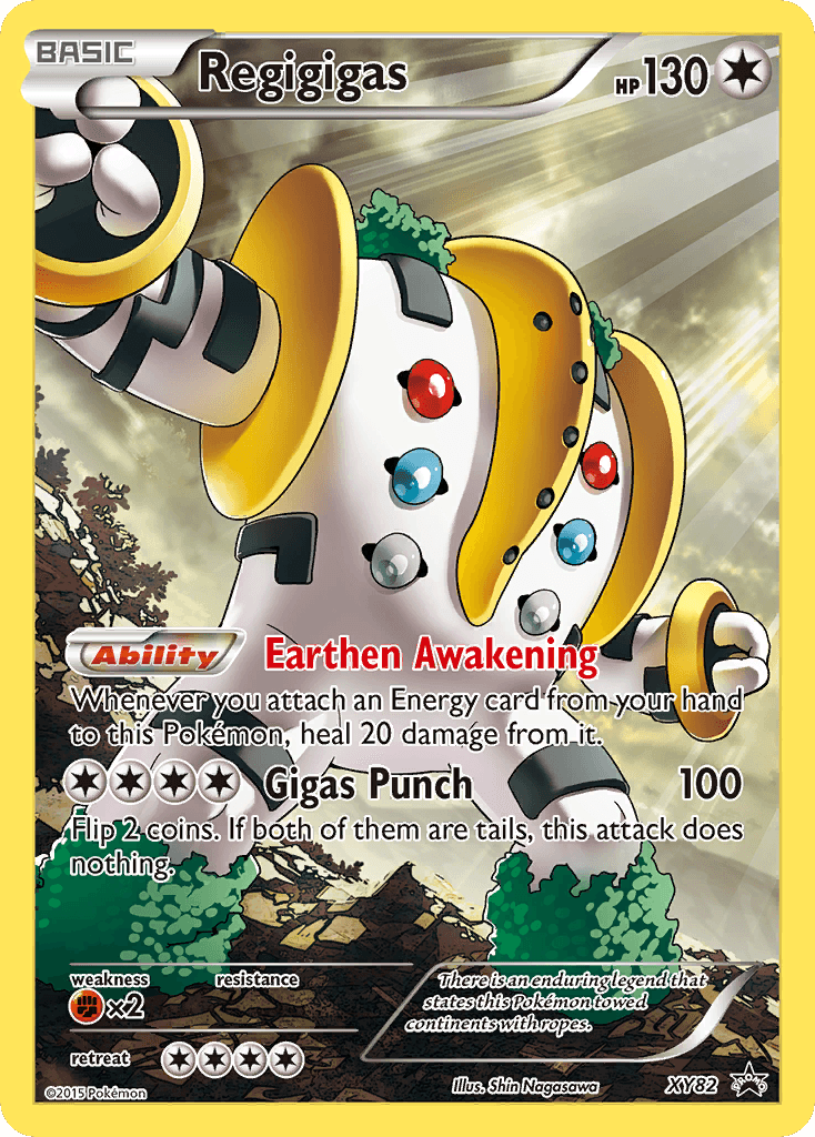Regigigas, XY Black Star Promos XY82