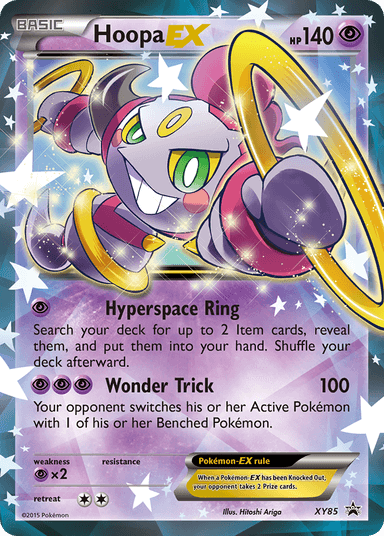 Hoopa-EX, XY Black Star Promos XY85