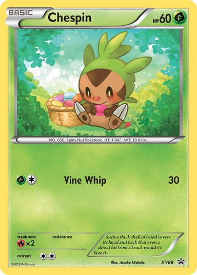 Chespin, XY Black Star Promos XY88