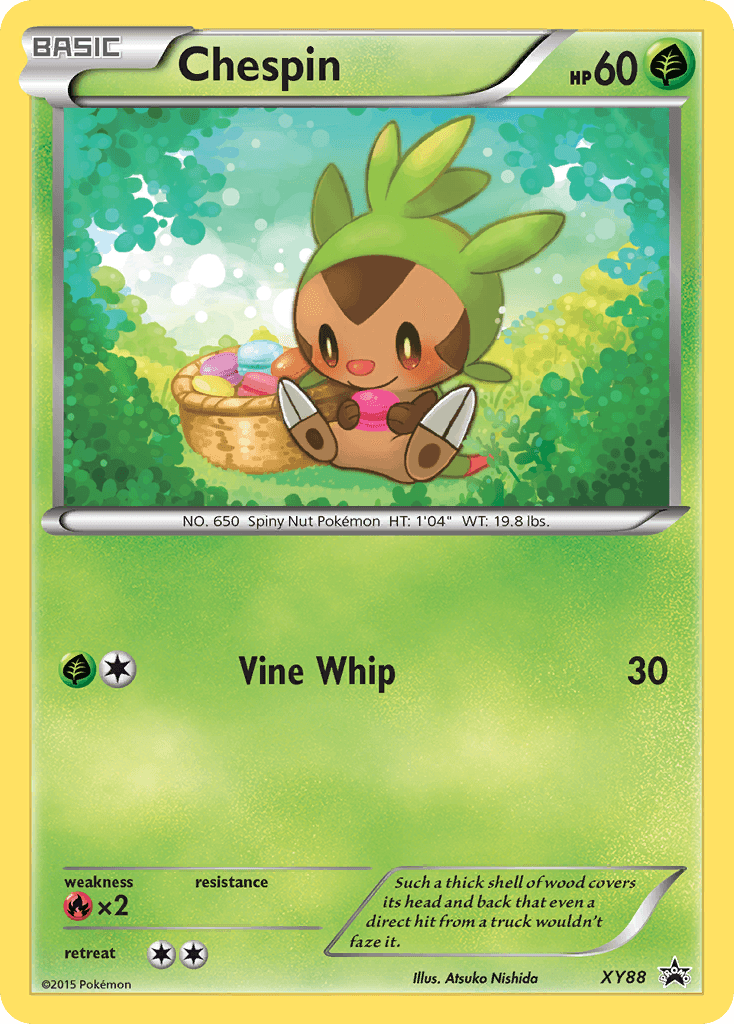 Chespin, XY Black Star Promos XY88
