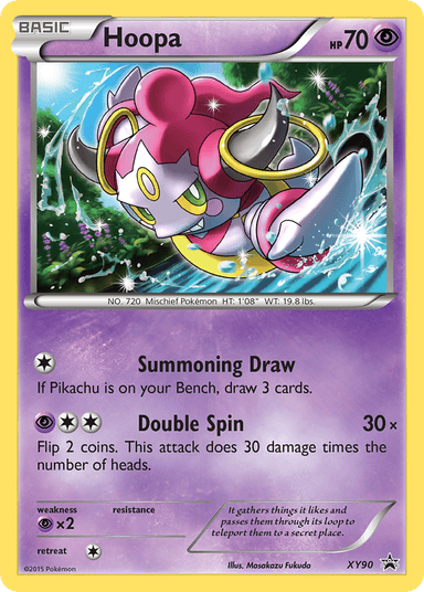 Hoopa, XY Black Star Promos XY90