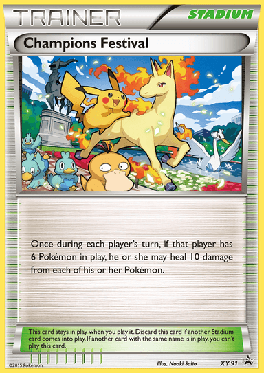Champions Festival, XY Black Star Promos XY91