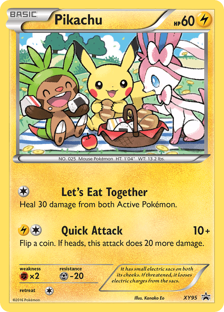 Pikachu, XY Black Star Promos XY95