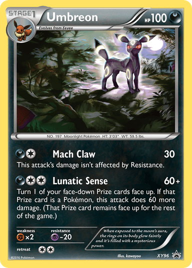Umbreon, XY Black Star Promos XY96