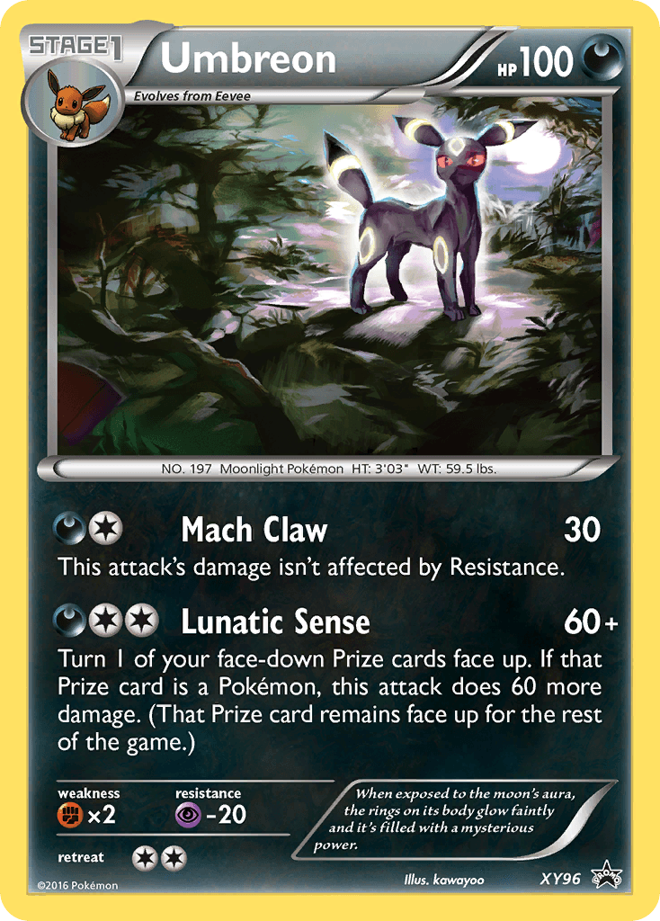 Umbreon, XY Black Star Promos XY96