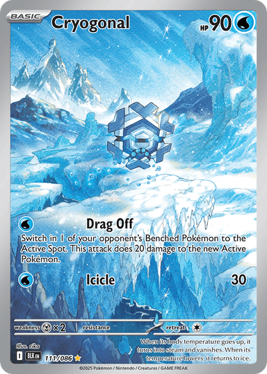 Cryogonal, Black Bolt 111