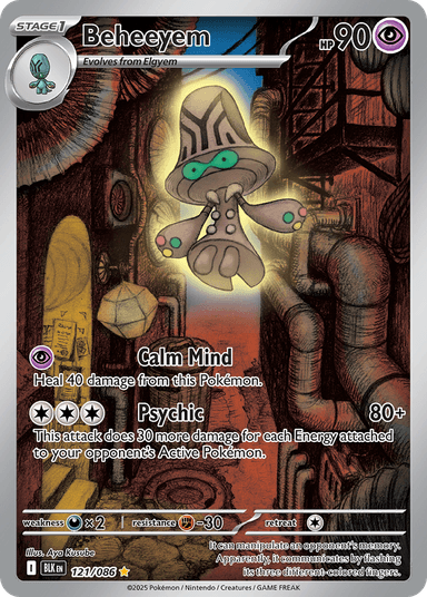 Beheeyem, Black Bolt 121