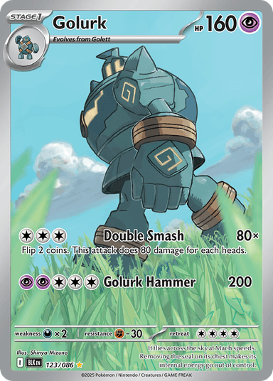 Golurk, Black Bolt 123