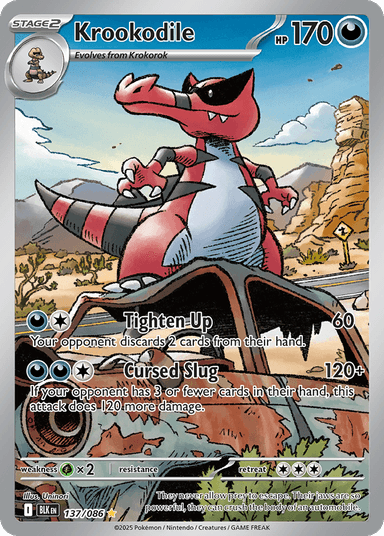 Krookodile, Black Bolt 137