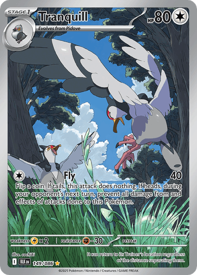 Tranquill, Black Bolt 149