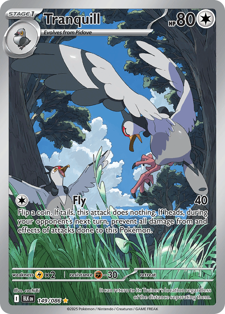 Tranquill, Black Bolt 149