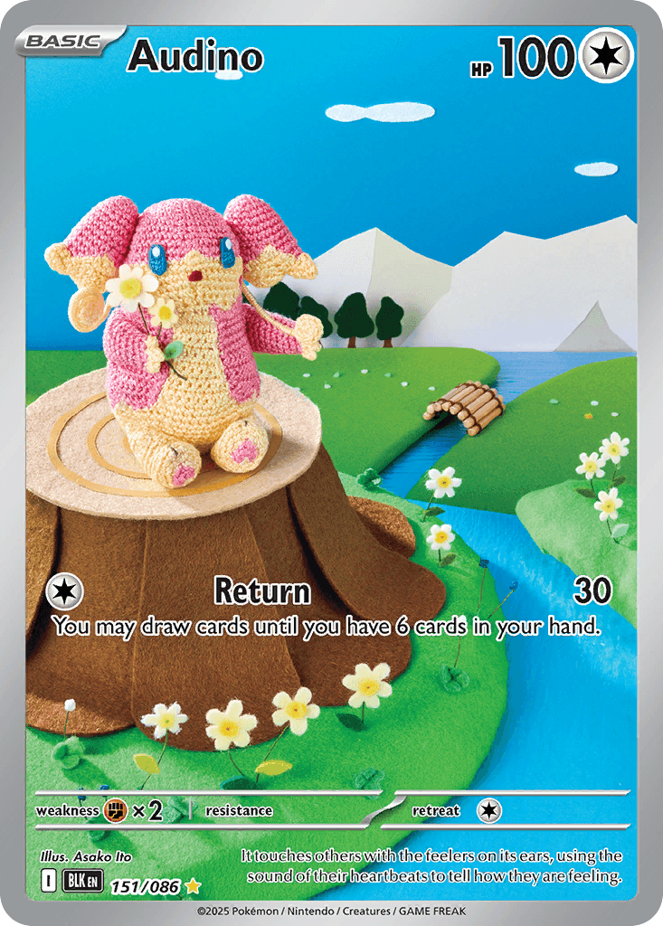 Audino, Black Bolt 151
