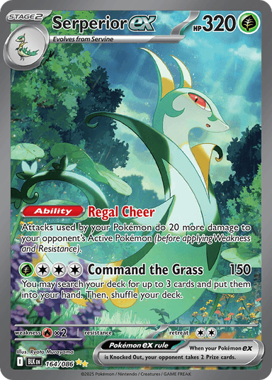 Serperior ex, Black Bolt 164