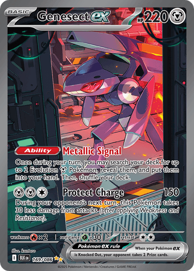 Genesect ex, Black Bolt 169