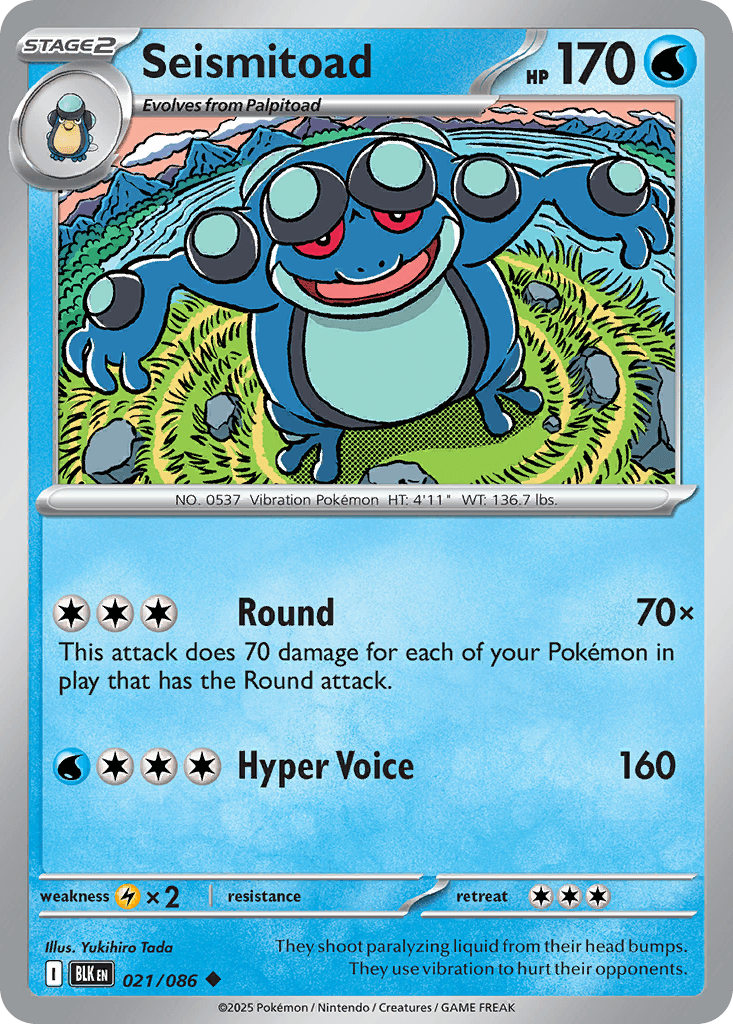 Seismitoad, Black Bolt 21