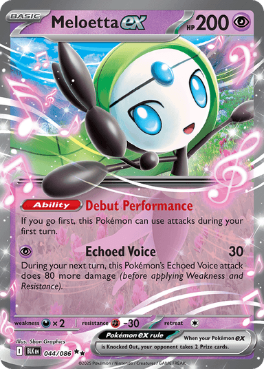 Meloetta ex, Black Bolt 44