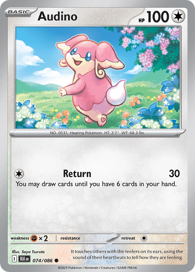 Audino, Black Bolt 74