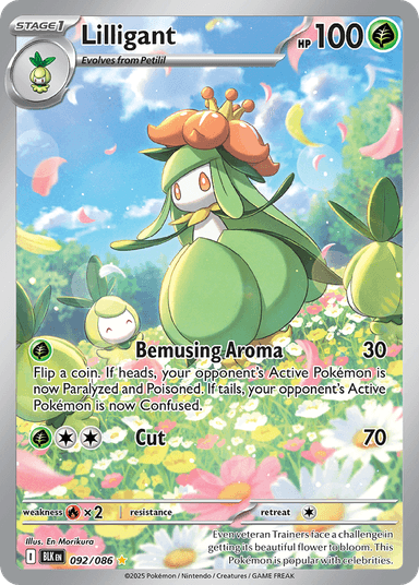 Lilligant, Black Bolt 92