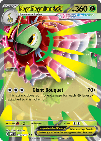 Mega Meganium ex, Ascended Heroes 10
