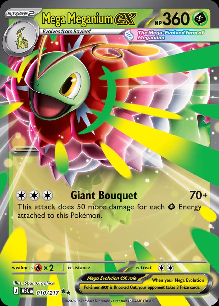 Mega Meganium ex, Ascended Heroes 10