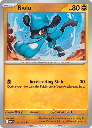 Riolu, Ascended Heroes 112