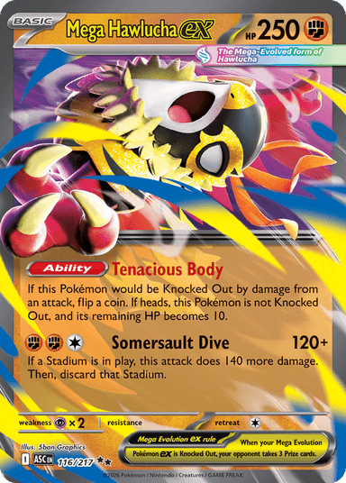 Mega Hawlucha ex, Ascended Heroes 116