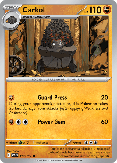 Carkol, Ascended Heroes 119